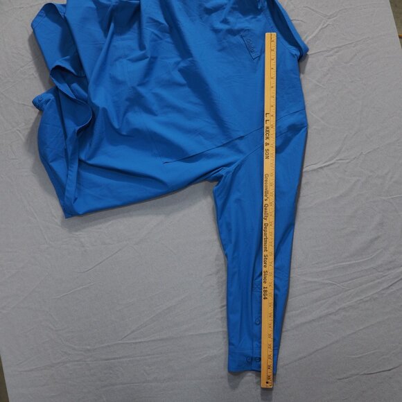 Cabelas Shirt Men Extra Large Blue Guidewear Fisherman Vented Ripstop Roll Tab - Picture 8 of 14